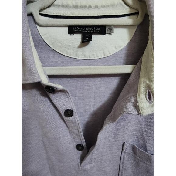 Men's Banana Republic Performance Pique Polo XL (Tall) - Picture 2 of 4